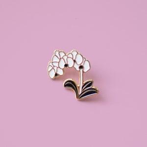 Orchid Enamel Pin