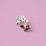 Orchid Enamel Pin