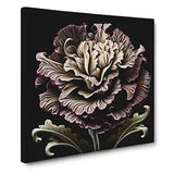 Carnation Flower Ornamental Art Canvas Print Wall Art Framed Picture Large