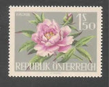 Austria #720 (A228) VF MINT LH - 1964 1.50s Peony Flower