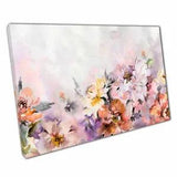 Beautiful Blooming Peony Flowers Delicate Spring Florals Watercolour Painting