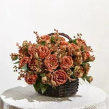 Artificial Flowers Peony for Home Wedding Decoration Silk Roses