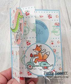Video for a 2 4 6 8 Fun Fold Card Flower Delivery