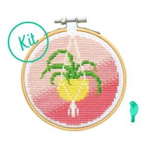 Hanging Plant Cross Stitch Kit