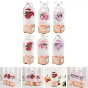 Flower Bouquet 3 Scented Soap Roses Gift Box For Valentine's Day Anniversary