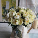 New Imitation Flower European Mini Peony Home Decoration Fake Flowers