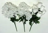 White Rose Carnation Mums 3-17
