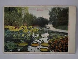 Postcard Milwaukee Wisconsin Washington Park Lily Pond Postmarked 1909