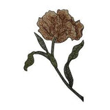 ID 6911 Carnation Flower Blossom Patch Garden Fancy Embroidered Iron On Applique