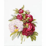 Cross-stitch kit  Bouquet with Peonies B2354  Luca-S  20ct
