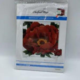 Needleart World- Peony-14 Count, Color Print on Aida, No Count Cross Stitch,