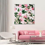 Peony Canvas Wall Decor / Peony Flower Wall Art / Pink Floral Home Decor / Peonies Canvas Print