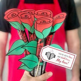 DIY Meat Bouquet For Him / Gift for Him / Bouquet For Him / Meat Flowers / Valentines Gift For Him / Anniversary Gift Idea / FB21