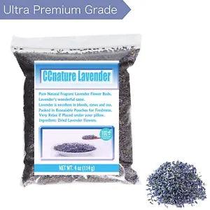 Premium CCnatrue Fragrant French Dried Culinary Grade Lavender Flowers Buds 4 oz