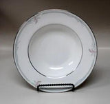 ROYAL DOULTON Fine Bone China Rimmed Soup/Salad Bowl - Carnation
