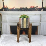 basket for plants, natural basket, flower hanger basket, round plant holder, bohemian decor, orchid holder, outdoor planter, PH 3024