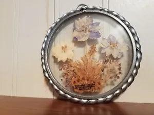 Handcrafted in the USA Lasting Impression Real Flowers about 6". Beautiful.