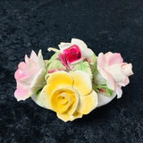 Porcelain Rose Bouquet by Royale Stratford, Capodimonte style flowers