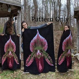 Orchid (Paphiopedilum) Crochet *Pattern Only*