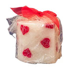 Small Attractive Guild House Heart Candle Scent 