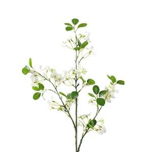 Pear Blossom Spring Bridal Bouquet Brides Flower Girl Wedding Decor Craft Supplies For Floral Arrangements Artificial Silk Flowers