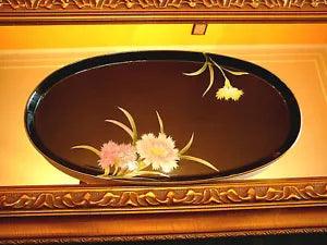 Splendid VINTAGE/1940 Noritake/Morimura Collectible, Porcelain Plate, Carnations