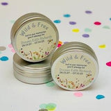 Personalized Funeral Favours - Custom Wildflower Seeds - Personalised Seed Favors - Funeral Seed Tins - Forget Me Not - Remembrance Idea