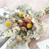 Nordic style bouquet,Dried flower bouquet, Herbarium, Wedding Bouquet,Floral Wall Art,Weddings, Home decor