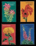 Tanzania 2000 - World of Flowers, Lily, Foxglove - Set of 4v - 2020-23 - MNH