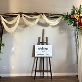 Sunflowers Wedding Arch Swag & Tieback/Wedding backdrop decor/Silk flowers wedding arbor/Artificial flowers arrangement/Wedding aisle decor