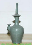 Old Chinese Dynasty Korea Koryo Porcelain Peony Flower Pattern Wine Bottle Vase