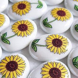 Sunflower, Flower, Good Luck, Keepsake, Stone, Gift, Present, Momento, Best Friends, Mummy, Mum, Grandparents, Granny, Grandma, Ukraine