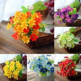 Fake Daisies Flower Plastic Flower Artificial Flower Home Decor Outdoor Ornament