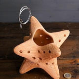 Handmade Terracotta Hanging Plant Pot Orchid Garden Indoor Outdoor Plant 3D STAR