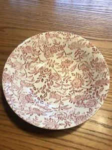 Churchhill 9.5 inch Pink Peony Serving Bowl