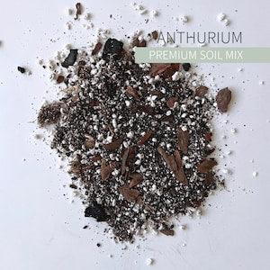 Anthurium Soil Mix - Soilless Aroid Potting Mix for Indoor Anthurium Tropical Houseplants - New Included