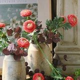 Artificial Rose Lulian Silk Faux Flower Bouquet, Rose Flower, Handmade Flower, Home Decor, Floral Arrangement, Table Flower Arrangements
