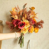 NEW LISTINGSimulation Flowers Artificial Plants For Fall Autumn Thanksgiving Day Home Decor