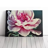 Dazzling Peony Flower Canvas Print Wall Art Framed Picture Home Decor Large