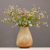Astrantia Major Flower Stem, Artificial Wildflower with Foliage, Rustic Home Floral Decor, Quality Realistic Spray, Wedding Arrangement Pick