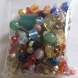 Blind Bead Surprise Mega Bag - 210 Beads - A rainbow of colors - Bargain Bead Set - For Making Unique Handmade Jewelry