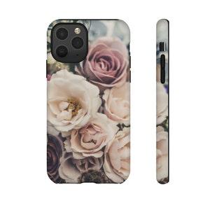 Pastel Rose Bouquet iPhone 11 Case iPhone 11 Pro iPhone 11 Pro Max Floral Phone Case Tough Case Protective Cover Flowers Aesthetic Case
