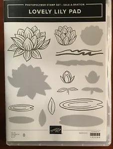 Stampin Up! LOVELY LILY PAD &? DIES? (Stamps Used, DIES never opened)