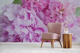 3D Pink Peony Flower Self-adhesive Removeable Wallpaper Wall Mural 185