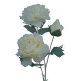 White Silk Peony Home Decor Fake Flowers Living Room Decoration