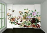 3D Peony Flower G14208 Wallpaper Wall Murals Removable Self-adhesive Honey