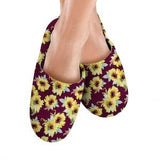 Sunflower Slippers - Sunflower Pattern Slippers - Cute Plant Slippers For Women / Men / Kids - Perfect Gift For Flower Lovers