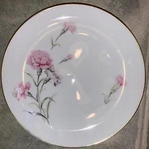 Royal Court Fine China Pink Carnation Plate 7.5" Japan