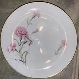Royal Court Fine China Pink Carnation Plate 7.5" Japan