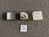 Avon Sterling Silver Lily Ring Vintage With Box Adjustable Fits All Sizes